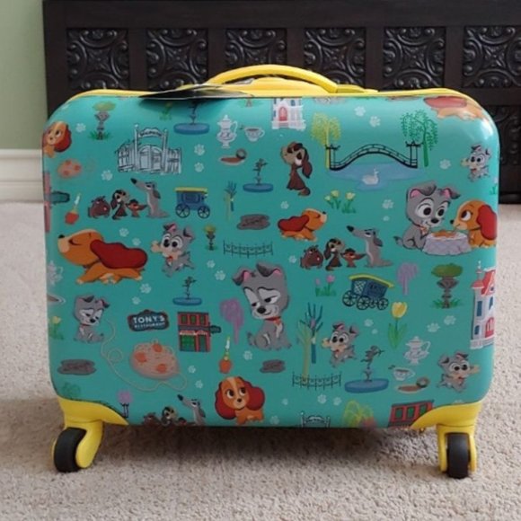 Disney Bags Disney Suitcase Lady And The Tramp Luggage Bags Purses